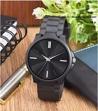 Stylish Black Analog Watches For Men-thumb1