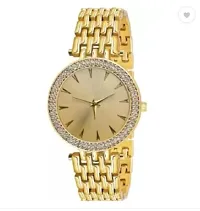 Stylish Metal Analog Watch For Women-thumb1