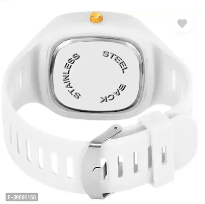 Stylish White Analog Watches For Men-thumb2