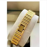 Stylish Golden Metal Analog Watches For Women-thumb2