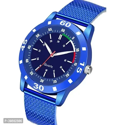 Stylish Blue Analog Watches For Men-thumb0