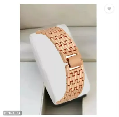 Stylish Golden Metal Analog Watches For Women-thumb3