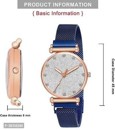 Stylish Metal Analog Watch For Women-thumb5