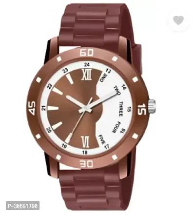 Stylish Brown Analog Watches For Men-thumb0