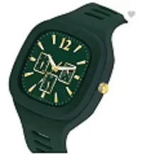 Stylish Green PU Analog Watches For Men-thumb2