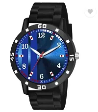 Stylish Black Analog Watches For Men-thumb1