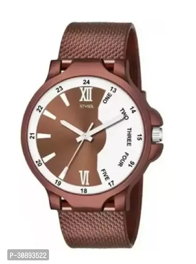 Stylish Brown Analog Watches For Men-thumb0