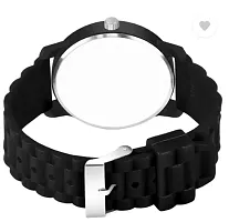 Stylish Black PU Analog For Men-thumb3