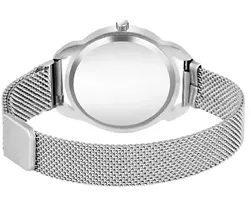 Stylish Silver Metal Analog Watches For Women-thumb2