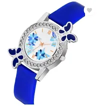 Stylish White PU Analog Watches For Women-thumb1