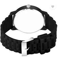 Stylish Black PU Analog For Men-thumb3