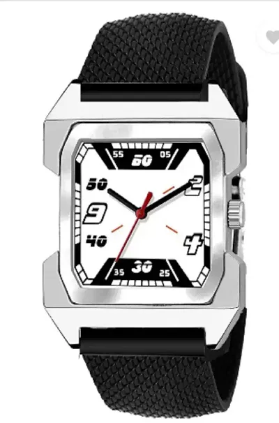 Square Dial Mesh Strap Watches For Men