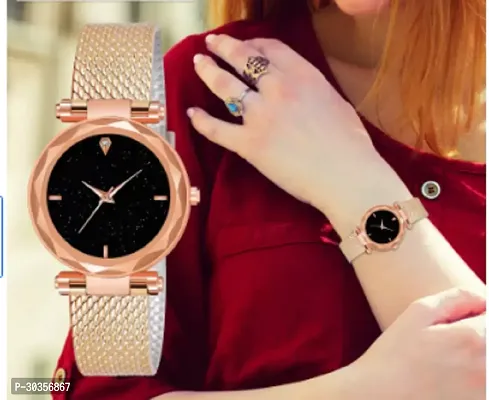 Stylish PU Analog Watch For Women