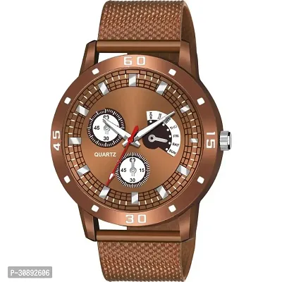 Stylish Brown Analog Watches For Men-thumb0