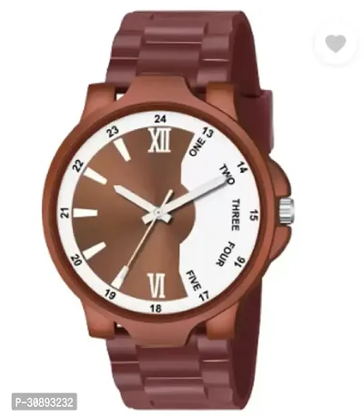 Stylish Brown Analog Watches For Men-thumb0