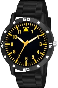 Stylish Black Analog Watches For Men-thumb1