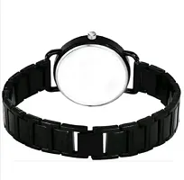 Stylish Black Metal Analog Watches For Women-thumb2