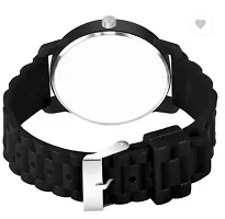 Stylish Black PU Analog For Men-thumb3