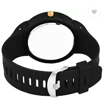 Stylish Black PU Analog Watches For Men-thumb2