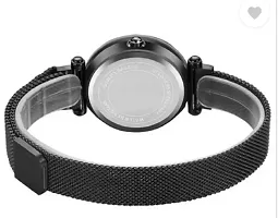 Stylish Black Metal Analog Watches For Women-thumb1