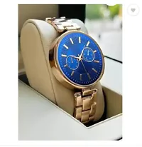 Stylish Metal Analog Watch For Women-thumb1