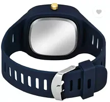 Stylish Blue PU Analog Watches For Men-thumb1