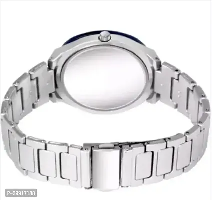 Stylish Silver Metal Analog Watches For Women-thumb3