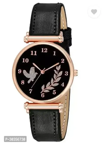 Stylish Genuine Leather Analog Watch For Women