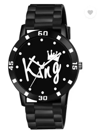 Stylish PU Analog Watch For Men