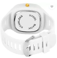 Stylish White PU Analog Watches For Men-thumb2