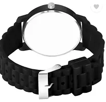 Stylish Black PU Analog For Men-thumb3