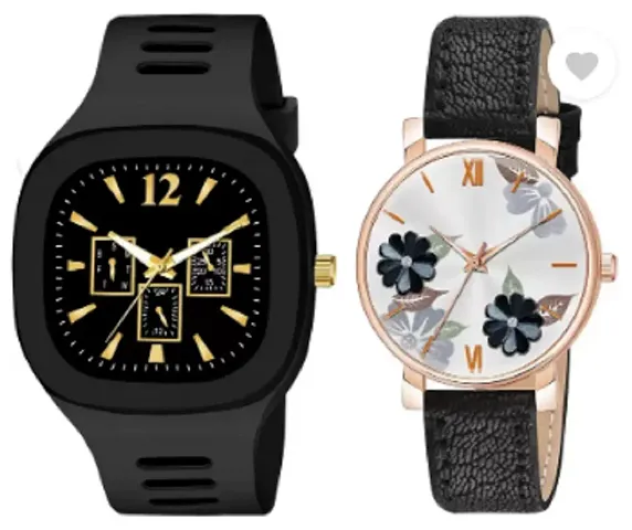 Stylish Watches Combo For Couple