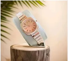 Stylish Metal Analog Watch For Women-thumb1