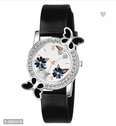 Stylish White PU Analog Watches For Women