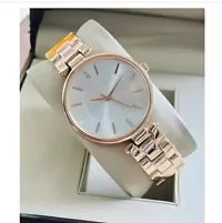 Miss Perfect Silver Dia Dial Rose Gold Db Women Analog Watch-thumb1