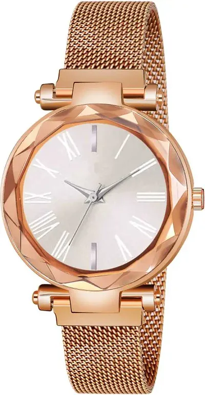 New Stylish Round Jullo Dial Women Watch Watch - For Girls