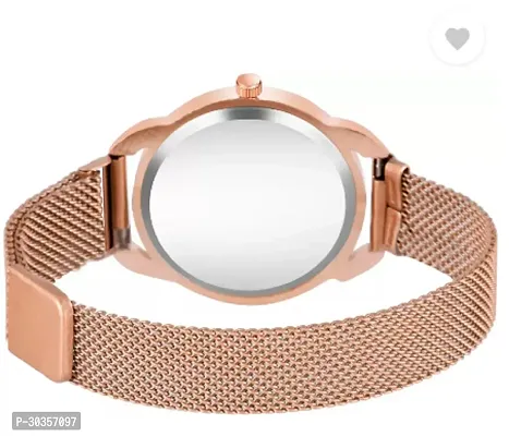 Stylish Metal Analog Watch For Women-thumb2