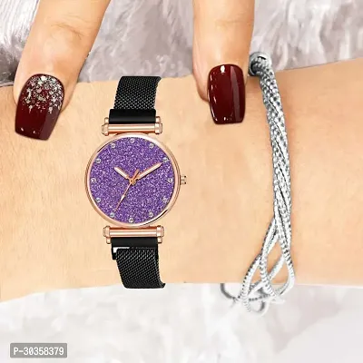 Stylish Metal Analog Watch For Women-thumb3