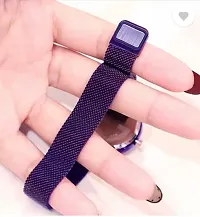 Women 12 Diamond Purple Magnet Strap Girls Women-thumb3