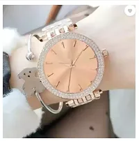 Stylish Metal Analog Watch For Women-thumb1