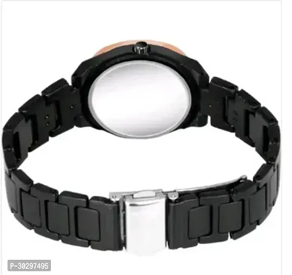 Stylish Black Metal Analog Watches For Women-thumb3