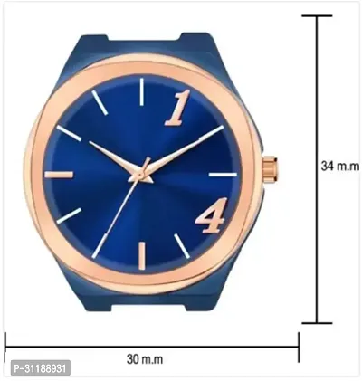 Miss Perfect Blue Dial Rose Ring Cash Blue Belt Women Watch-thumb2