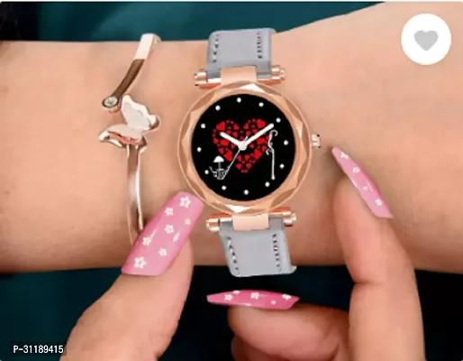 Stylish Analog Watch For Women And Girl-thumb0