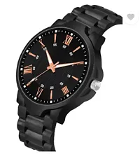 Stylish Black Analog Watches For Men-thumb1