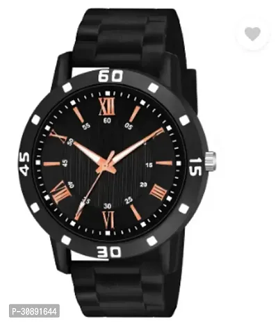 Stylish Black Analog Watches For Men-thumb0