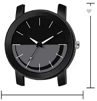 Stylish Black PU Analog Watches For Men-thumb4