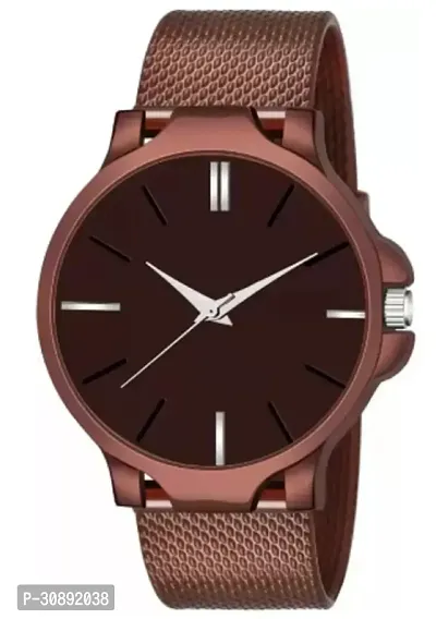 Stylish Brown Analog Watches For Men-thumb2