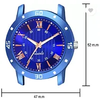 Stylish Blue Analog Watches For Men-thumb2