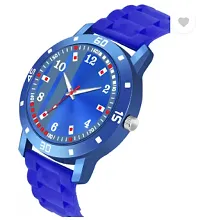 Stylish Blue Analog Watches For Men-thumb2