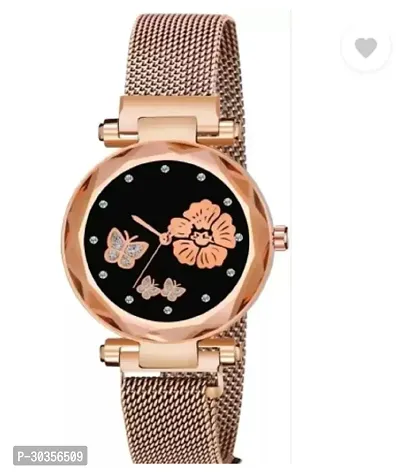 Stylish Metal Analog Watch For Women-thumb2